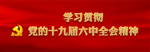 学习贯彻党的十九届六中全会精神