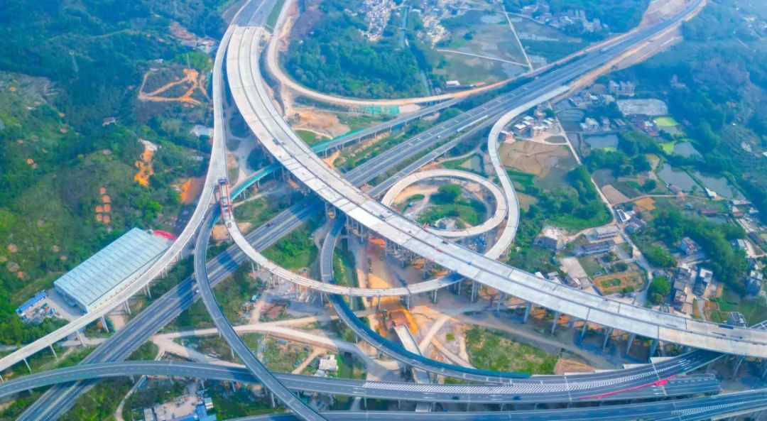 【五保一树】广东阳信高速公路全线桥梁架设施工全部完成